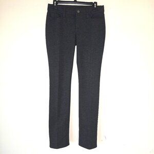 Ann Taylor Straight Leg 5 Pocket Black Slacks Size 4